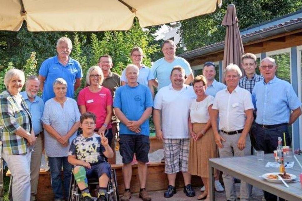 Gute Stimmung zwischen Kinderzentrum und seinen Sponsoren.