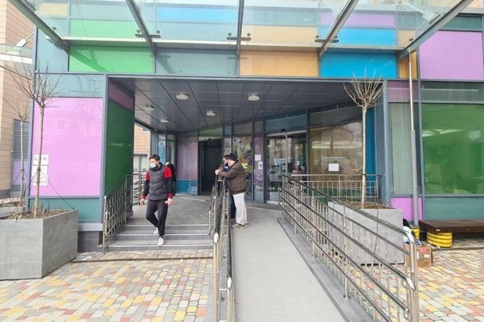 Das ukrainische Kinderkrankenhaus „Ohmatdyt“ befindet sich im Herzen von Kiew.
