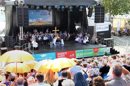 Der Ökumenische Gottesdienst wurde in verschiedenen Sprachen der Gäste gefeiert.