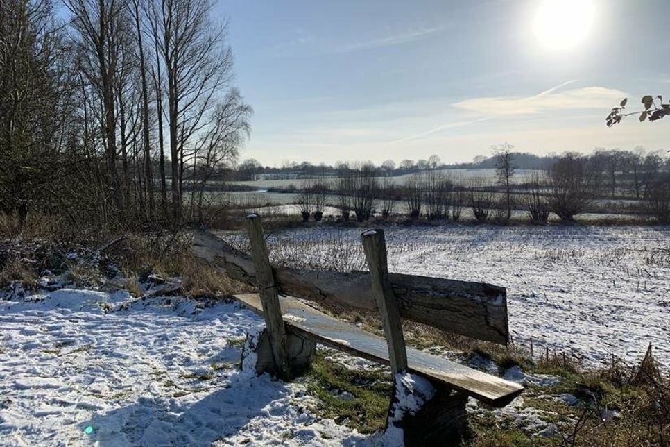 Die verschneiten Landschaften Schleswig-Holsteins findet jeder schön anzusehen.
