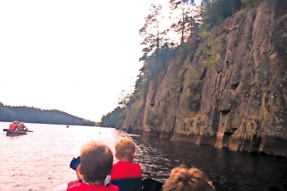 Eine achttägige Kanutour in Südschweden zählt bei den älteren Teilnehmern der Ferienpassaktion zu den diesjährigen Höhepunkten. (Foto: privat/hfr)