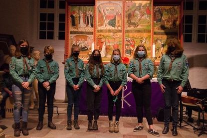 Summer Suhr, Felix Zielinski, Svea-Marie Swars, Amelie Grapengeter, Nina Nissen, Hanna-Marie Mißling und Sabine Siems (v. lks.).
