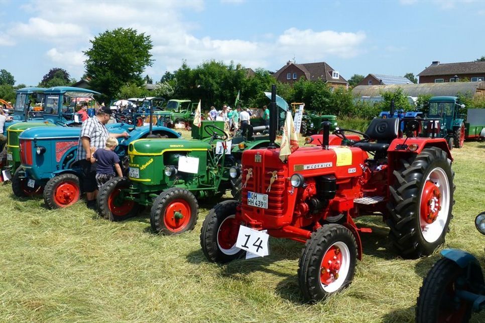 Oldtimer-Fahrzeuge aller Art präsentieren sich am Sonntag auf dem Museumshof.