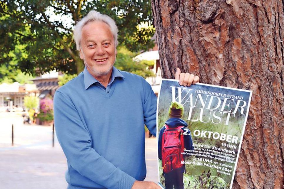 Ostseebotschafter Theo Bauernschmidt lädt am kommenden Sonntag zu einer besonderen Wanderung ein. (Foto: René Kleinschmidt)