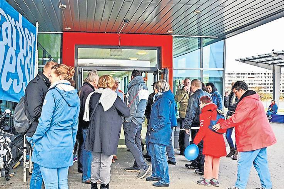 Durchgehend großer Andrang. Über 10.000 Besucher erfreuten sich an der Messe.