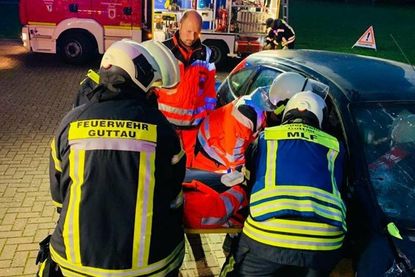 Übungen bei der Freiwilligen Feuerwehr Guttau.