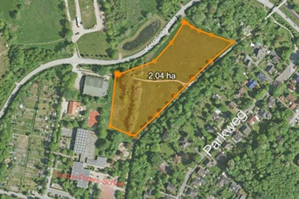 Hier soll der Neubau entstehen.