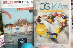 Pünktlich zu Ostern und zum Start in die neue Saison erscheinen seit April wieder monatlich die beliebten „OSKA“ und „Erlebniskalender“.