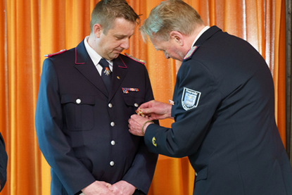 v. l.: Kim Schneider und Lars Wellmann