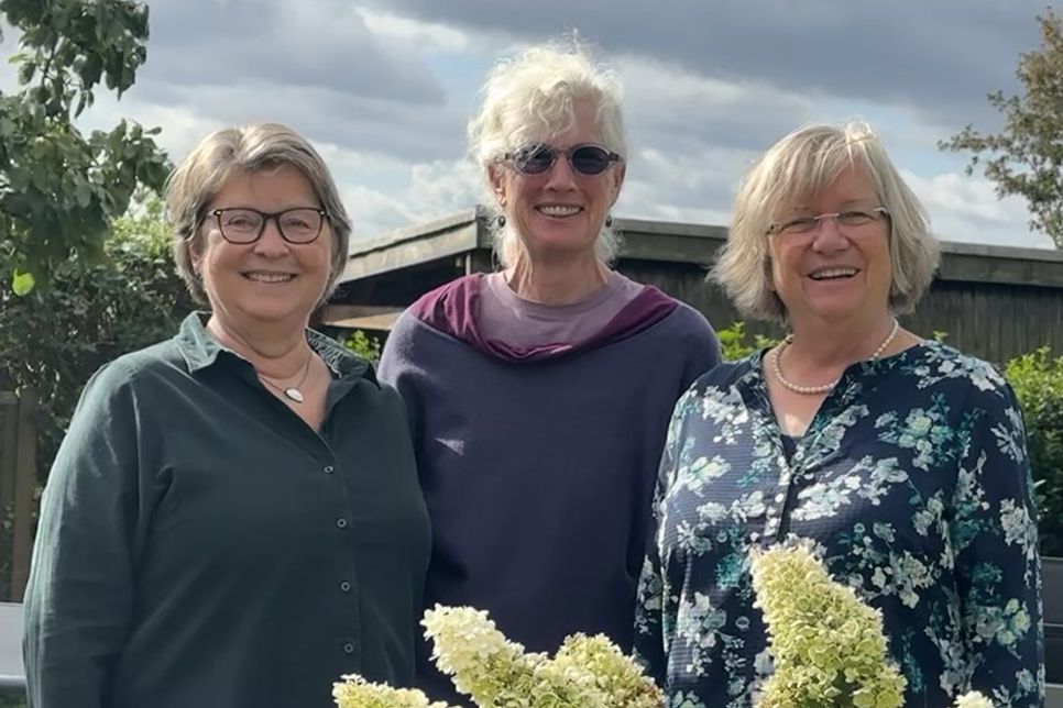 Andrea Bruhn, Swantje Popp-Dreyer und Annegret Vogelsang (v. lks.).