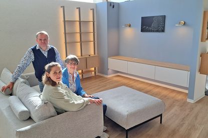 Das neue Geschäft dient auch als Ausstellungsraum für die Möbeltischlerei.