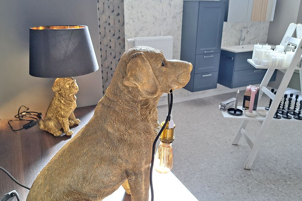 Schöner Wohnen: Auch zahlreiche Dekoartikel sind bei „Mare Wohnen“ zu finden.