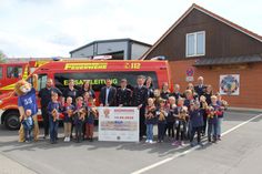 Gründung der Kinderfeuerwehr im Jahr 2022.