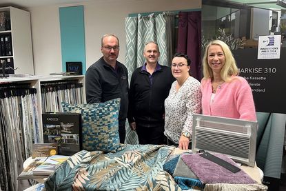 Das Team der Raumstation (v. lks.): Swen Butzke, Markus Hinrichs, Svenja Hamann und Tanja Zschunke.