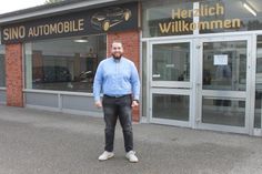 Verkäufer André Severin berät die Kunden gern und findet immer das passende Fahrzeug.