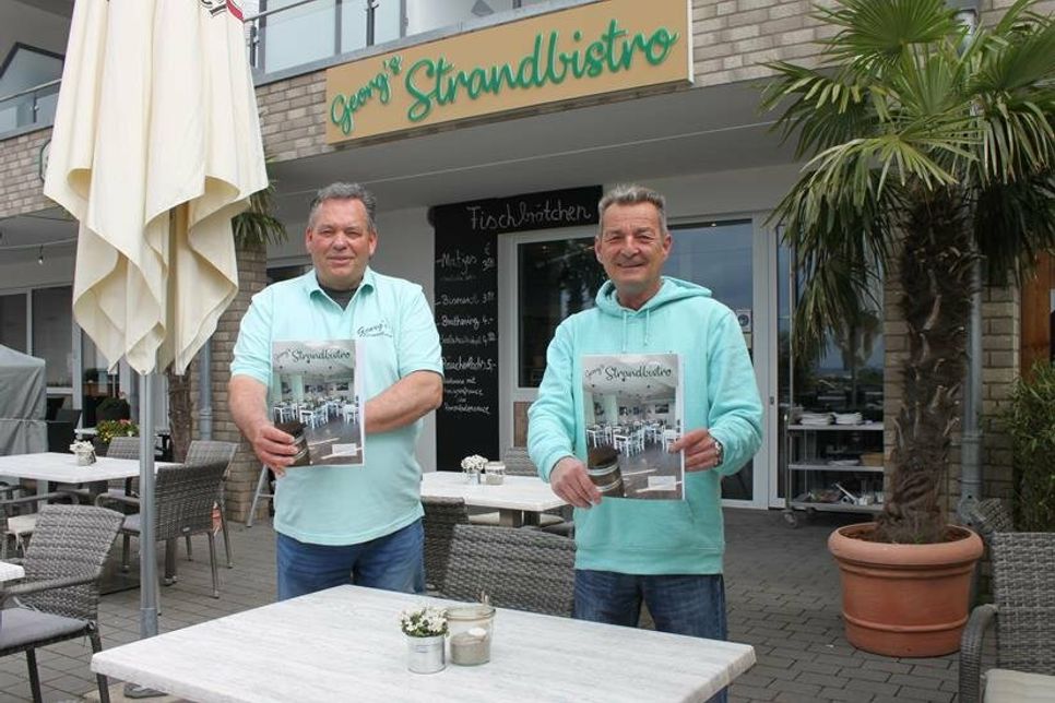Inhaber Ulfert Georgs (lks.) und Geschäftsführer Thomas Nissen haben sich in bester Lage einen Traum erfüllt.
