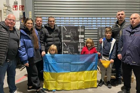 Die Neustädter Bürgerinitiative „Nothilfe Ukraine“ möchte mit dem gespendeten Geld Notstromaggregate für die Ukraine anschaffen.