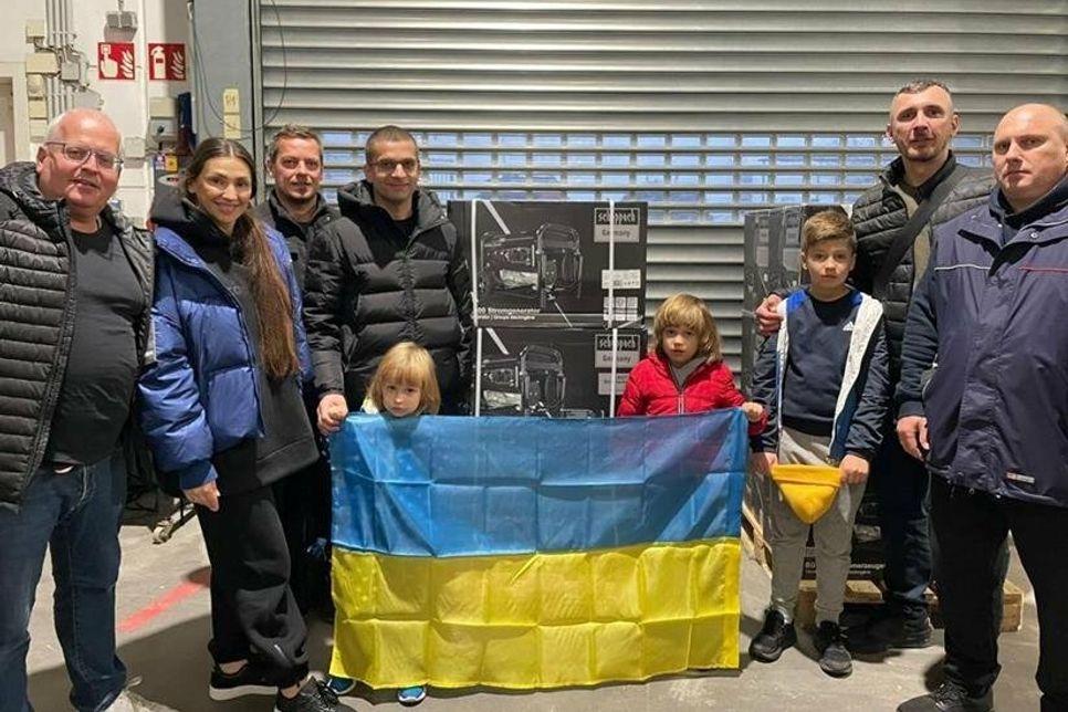 Die Neustädter Bürgerinitiative „Nothilfe Ukraine“ möchte mit dem gespendeten Geld Notstromaggregate für die Ukraine anschaffen.