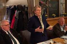 Herlich Marie Todsen-Reese ließ die Höhepunkte ihres Schaffens Revue passieren.