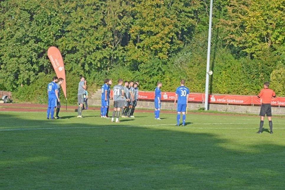 Schon morgen im Einsatz: Der TSV Plön.
