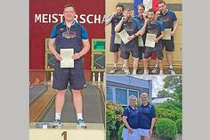 Der deutsche Meister im Kegeln kommt aus Oldenburg in Holstein und heißt Jan Stender, die Bronzemannschaft und das Damen-Doppel.