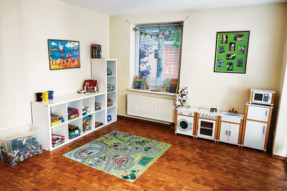 In der ehemaligen Hausmeisterwohnung sind die neuen Räumlichkeiten für die Kinderbetreuung der Offenen Ganztagsschule entstanden.