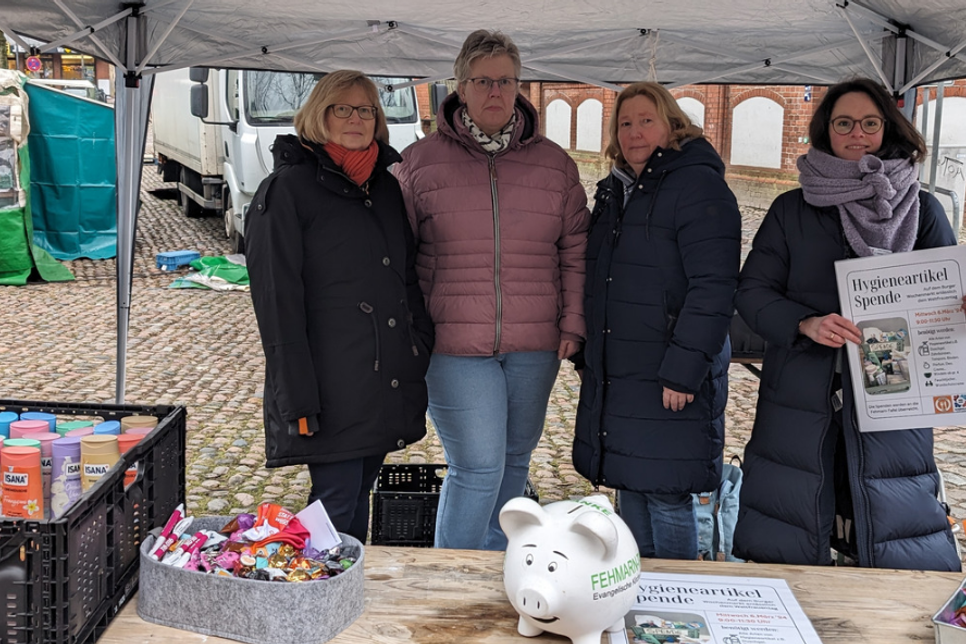 Team Tafel-Fehmarn + Gleichstellungsbeauftragte Stadt Fehmarn