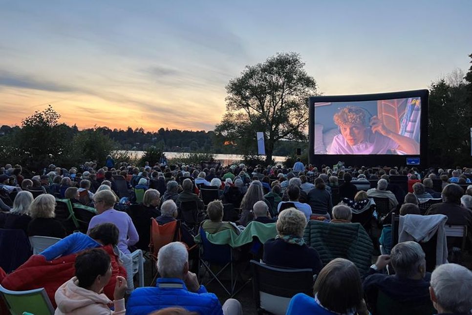 Zwei Wochen lang gibt es das Freiluftkino im Ostseeferienland.