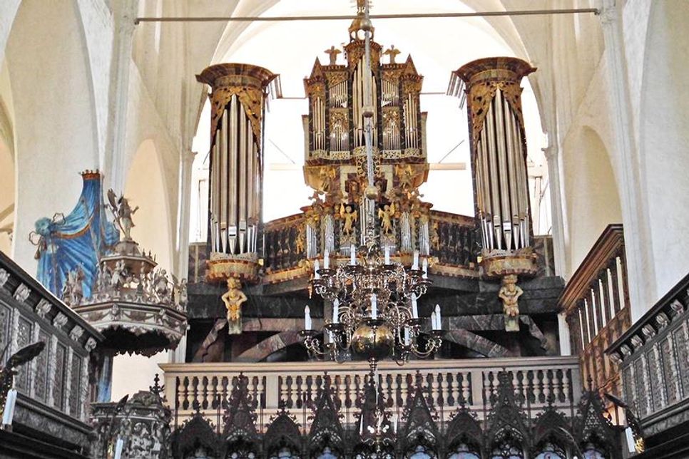 Die historische Orgel in Preetz