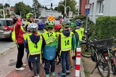 Während der gemeinsamen Ausfahrt erkundeten die Kinder die Eutiner Radwege.