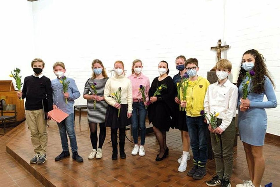 SchülerInnen des Heikendorfer Gymnasiums.