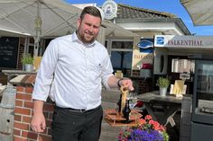 Inhaber Marc Bordt betreibt die beiden Falkenthal Restaurants in Grömitz.