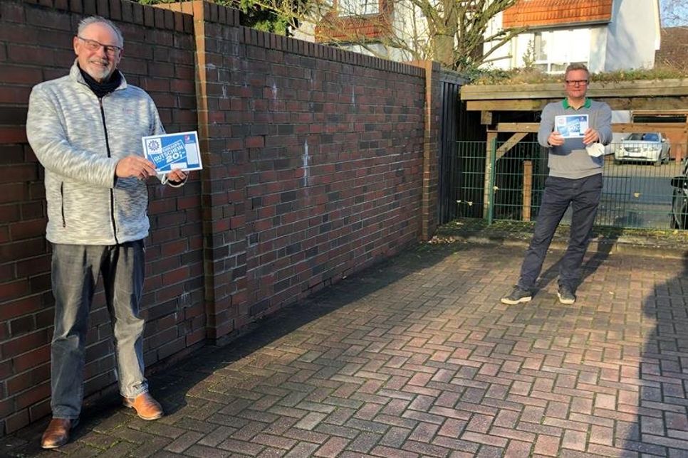 Michael Labonte (lks.) und Sven Muchow.