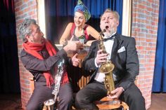 „Neustädter Kulturmatinee“ mit Dorit Meyer-Gastell, Jurij Kandelja (Knopfakkordeon) und Vitaliy Zolotonosow (Klarinette, Saxofon).