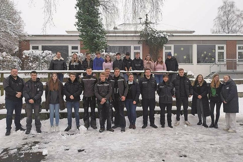 Zum Auftakt von „Schüler und Azubi“ trafen sich die Teilnehmer in der Wisserschule.