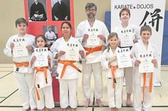 Der Nachwuchs vom Karate Dojo Itosu Neustadt.