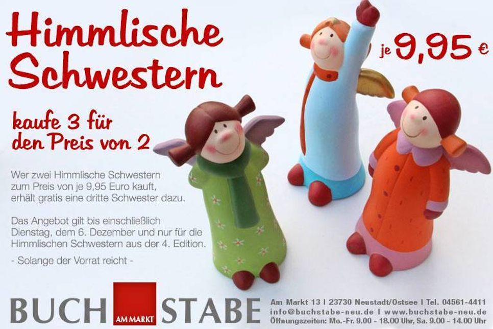 Himmlische Schwestern - kaufe 3 für den Preis von 2