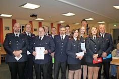 Pure Verlässlichkeit: Die Kameraden aus den Feuerwehren der Gemeinde Lensahn.