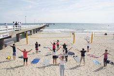 #StrandinSicht, #SportStrand: Sommer, Sonne, Strand und Sport? Das geht auch in 2020 wieder in Timmendorfer Strand.