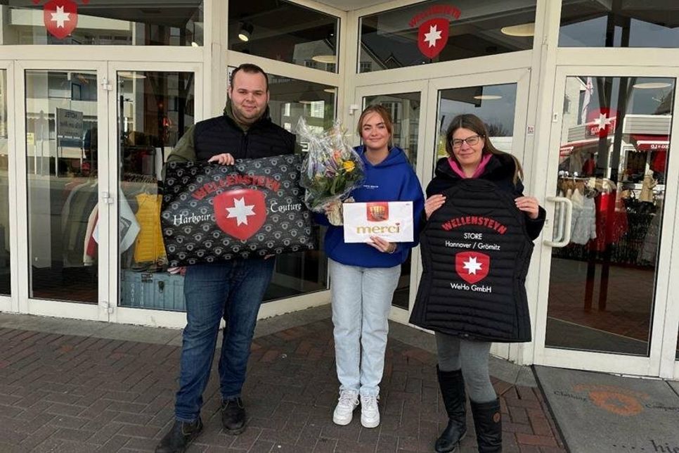 Kommunale Jugendarbeit Grömitz, Felix Blech, Celina Schlottag sowie Alexandra Blume.