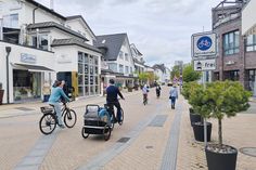 Die Fahrradstraße in der Strandallee im Bereich vor der Passage Kurpromenade gehört zu den gefährlichsten Straßen Ostholsteins.