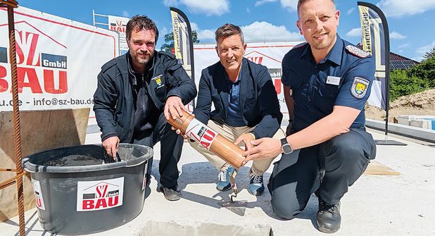 Grundstein für neues Feuerwehrhaus in Sereetz gelegt