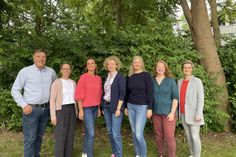 Die Vorstandsmitglieder des Vereins der Freunde und Förderer des Städtischen Gymnasiums Neustadt.