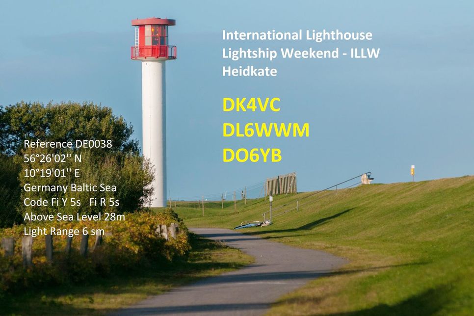 Von Wisch hinaus in alle Welt: Koordinaten des Leuchtfeuers Heidkate.