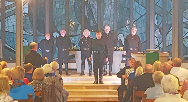 Die Donkosaken überzeugten mit Stimme und Stimmung.