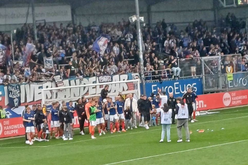 Gibt es gegen Darmstadt wieder ein Siegerfoto?