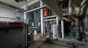 Die Schwimmbadtechnik im Keller der alten Kurverwaltung.