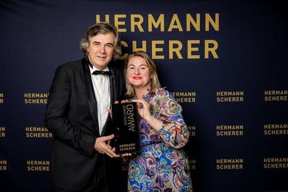 Anna Donata Giedrowicz hat mit ihrer vierminütigen Rede die Teilnehmer begeistert. (Foto: Christina Pörsch)