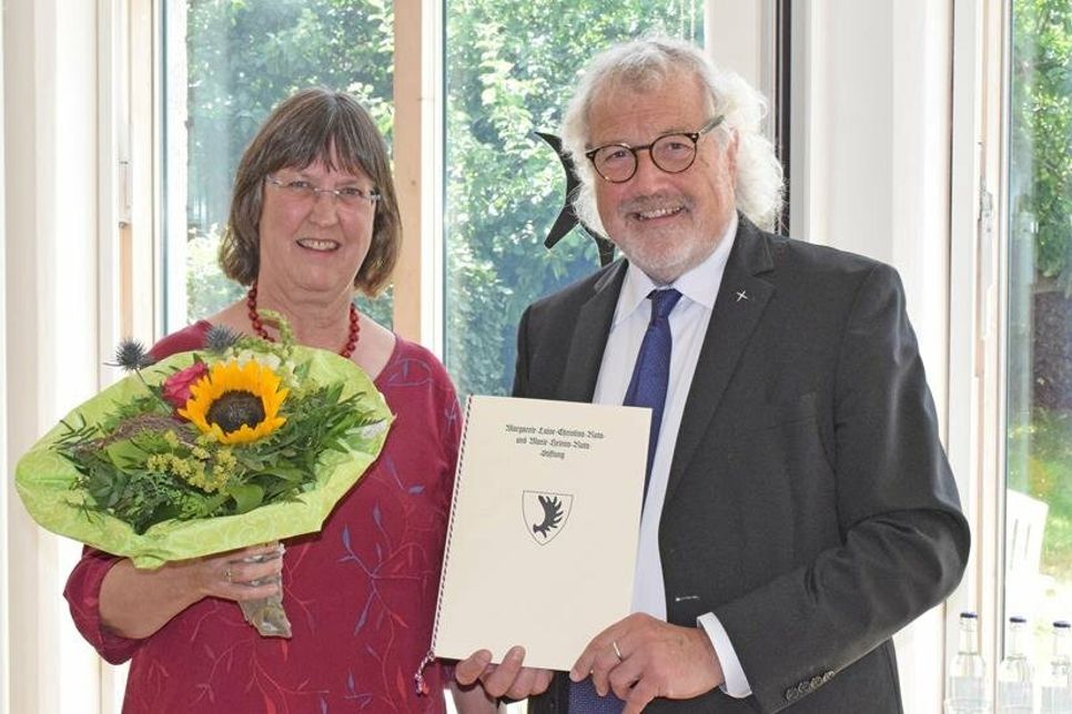 Susanne Stökl und das Organisationsteam der Preetzer Kulturnacht wurden als dritter Preisträger ausgezeichnet.