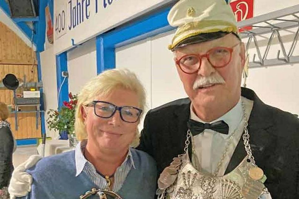 Das Königspaar im Jubiläumsjahr 2021: Heinz und Imke Langfeldt.